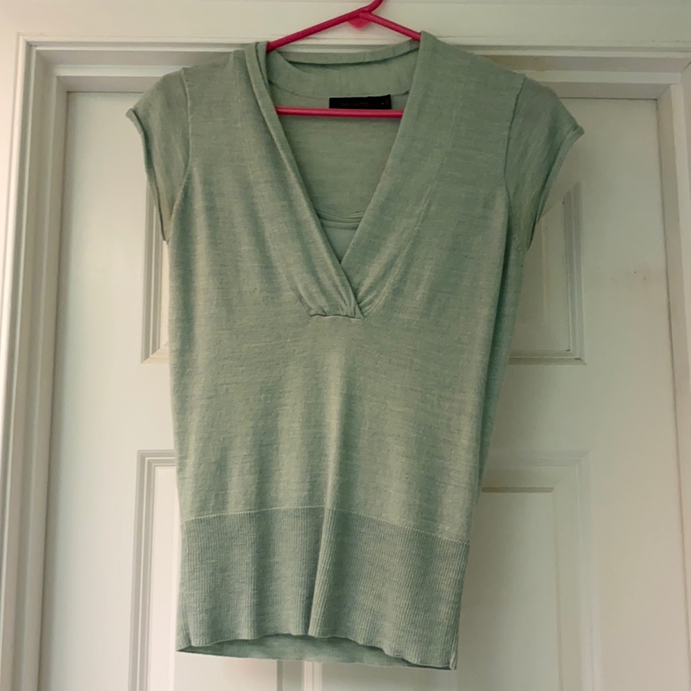 The Limited shirt sleeve sweater with matching camisole